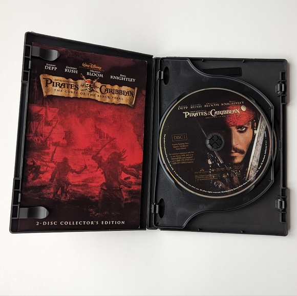 2/$15 Pirates of the Caribbean: The Curse of the Black Pearl DVD - Picture 7 of 11